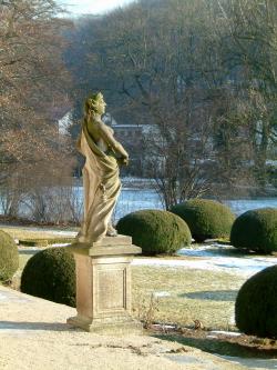 Schlosspark im Winter